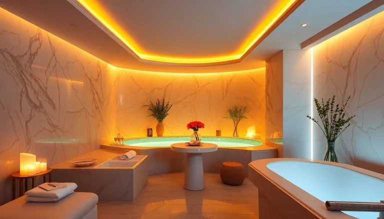 Experience relaxation at an Erotic spa London with inviting ambiance and elegant decor.