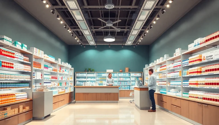 Visit a welcoming Russian Pharmacy offering a range of health products and attentive customer service.