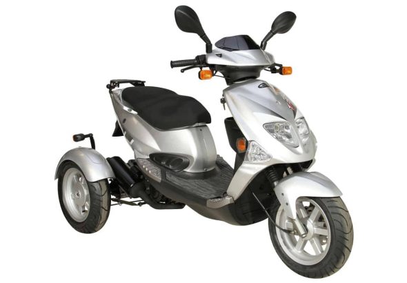 PGO-TR3-Trike-Dreiradroller-Motorroller-25-km-h-silber-Gebraucht-5724474BlHJDudWWPxf4