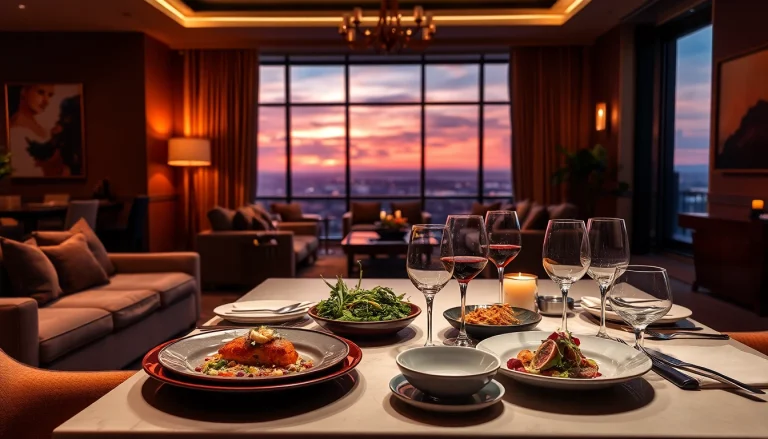 Disfruta de luxury12 en un ambiente lujoso con decoración elegante y una mesa exquisite.